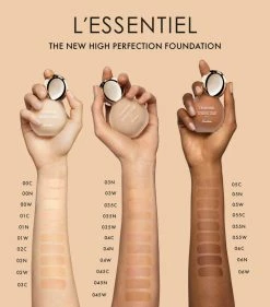 Guerlain L'Essentiel High Perfection Foundation 24Hr Wear - SPF 15 01C VERY LIGHT COOL Foundations -Lancôme Fashion Store guerlain lessentiel high perfection foundation 24hr wear spf 15 16400141 31882867 1000