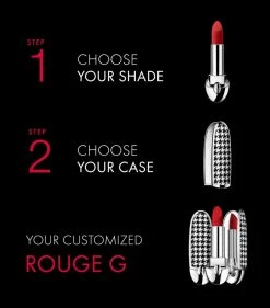 Guerlain Rouge G The Luxurious Velvet Double Mirror Case BLACK VELVET Body Gadgets -Lancôme Fashion Store guerlain rouge g the luxurious velvet double mirror case 17454351 36071909 1000